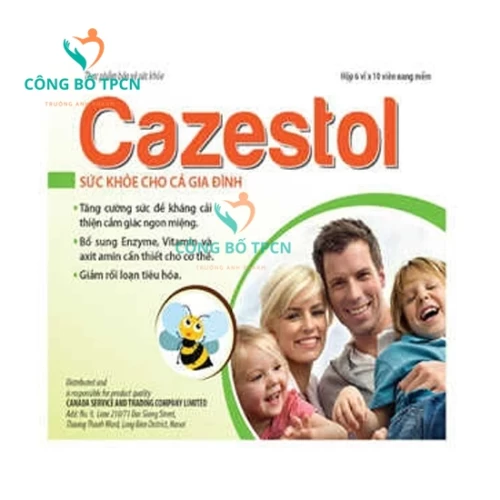 Cazestol - Giúp bổ sung enzyme, vitamin và axit amin cho cơ thể