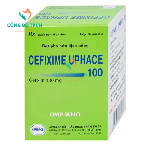 Cefixime Uphace 100 - thuốc điều trị nhiễm khuẩn