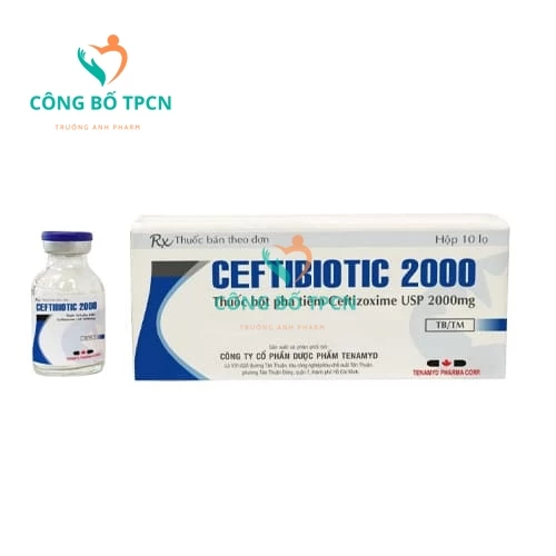 Ceftibiotic 2000 Tenamyd Pharma - Thuốc điều trị nhiễm khuẩn hiệu quả