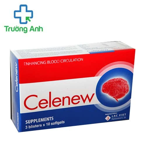 Celenew - Giúp tăng cường trí não minh mẫn nhanh nhẹn
