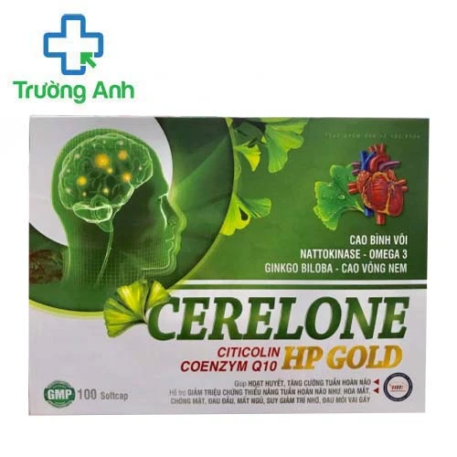 Cerelone HP Gold - Hỗ trợ cải thiện cho người lao động trí óc