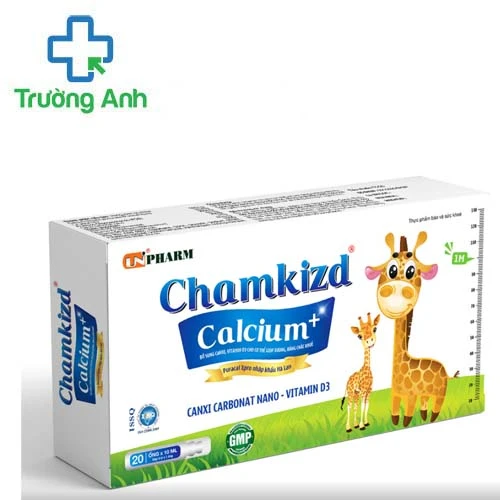 Chamkizd Calcium + - Hỗ trợ tăng cường hấp thu canxi