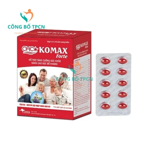 CHC Komax Forte - Bổ sung Vitamin và khoáng chất cho cơ thể