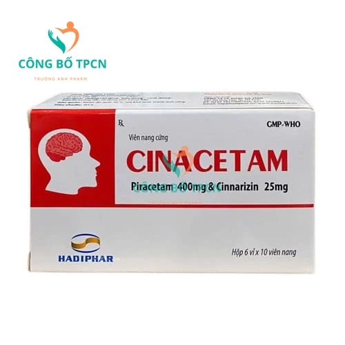 Cinacetam - Thuốc hỗ trợ tuần hoàn não bộ hiệu quả