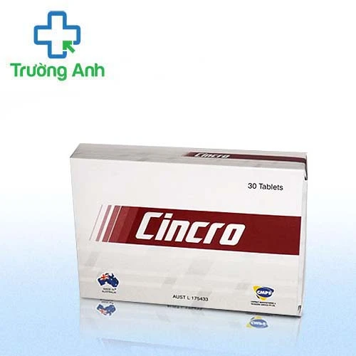 Cincro - Hỗ trợ chuyển hóa đường, protein và chất béo