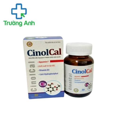 CinolCal - Giúp bổ sung Canxi và Vitamin D3 cho cơ thể