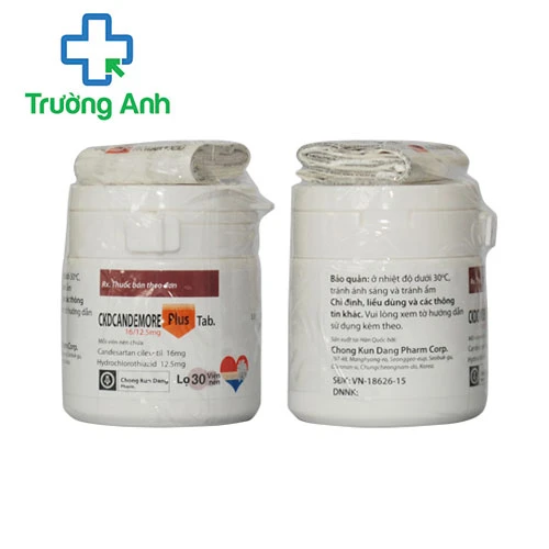 CKDCandemore Plus tab 16/12.5mg - Thuốc điều trị tăng huyết áp hiệu quả