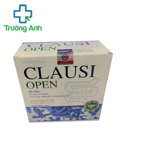 Clausi Open - Giúp tăng cường hệ vi sinh đường ruột