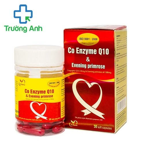 Co enzyme Q10 & Evening primrose - Hỗ trợ điều trị bệnh tim mạch