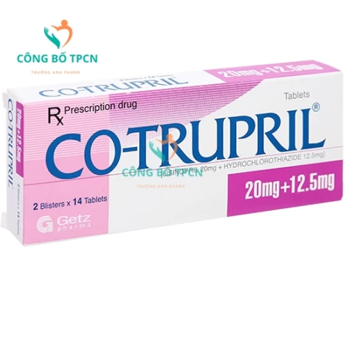 Co-trupril-20mg/12.5mg Getz