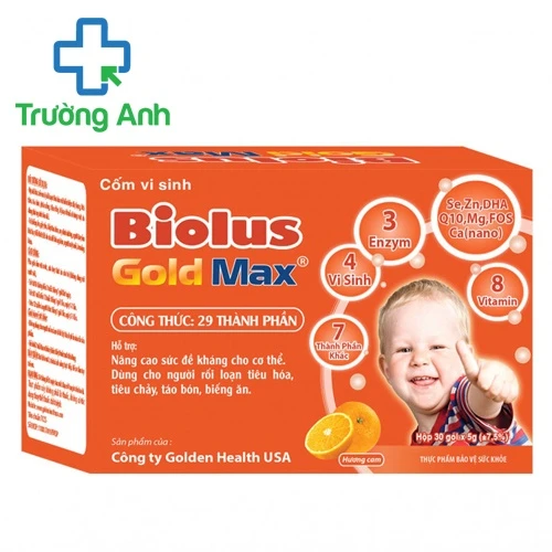 Cốm vi sinh Biolus Gold Max - Giúp hỗ trợ rối loạn tiêu hoá