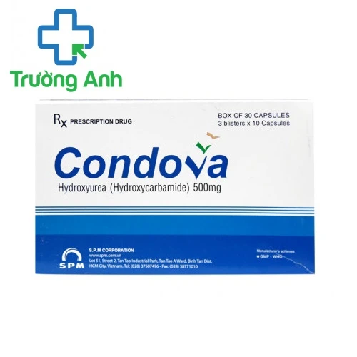 Condova - Thuốc điều trị thiếu máu, ung thư hiệu quả