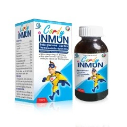 Cordy Inmun - Bổ sung acid amin, vitamin và kẽm cho cơ thể