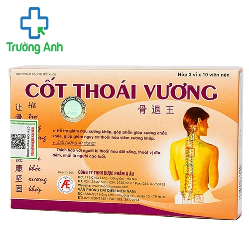 Cốt Thoái Vương - Bổ sung dưỡng chất cho khớp hiệu quả