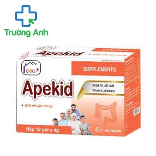 CQC Apekid - Giúp nhuận tràng và giảm nguy cơ táo bón
