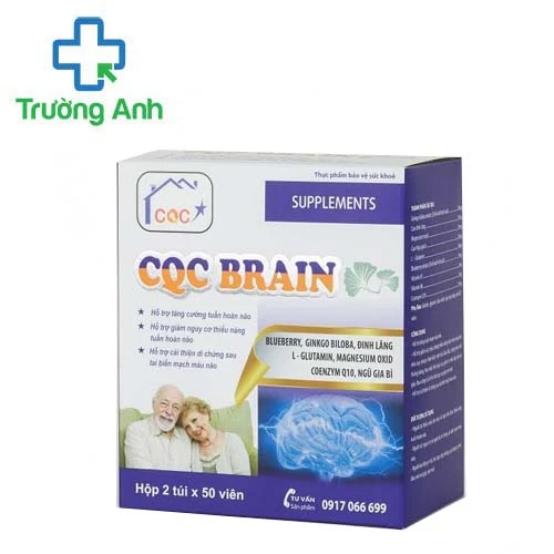 Cqc Brain - Hỗ trợ cải thiện di chứng sau tai biến mạch máu não