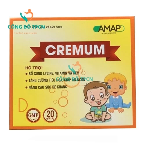 Cremum - Giúp tăng cường sức khỏe, hỗ trợ miễn dịch hiệu quả