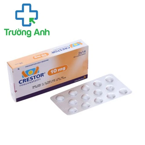 Crestor 10mg - Thuốc điều trị Cholesterol máu tăng nguyên phát