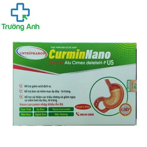 CurminNano Sữa non Alu Cimex deleteH-P US - Hỗ trợ giảm acid dịch vị