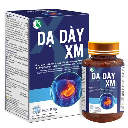 Dạ Dày XM - Hỗ trợ giảm axit dịch vị, bảo vệ niêm mạc, dạ dày