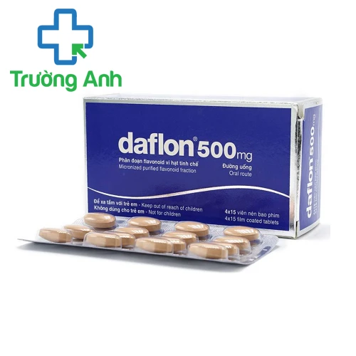 Thuốc điều trị trĩ Daflon hiệu quả của Servier