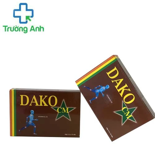 Dako Cm - Bổ sung Canxi và vitamin D3, K2 cho cơ thể