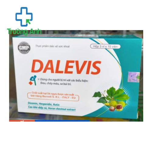 DALEVIS - Hỗ trợ nhuận tràng, tăng sức bền thành mạch