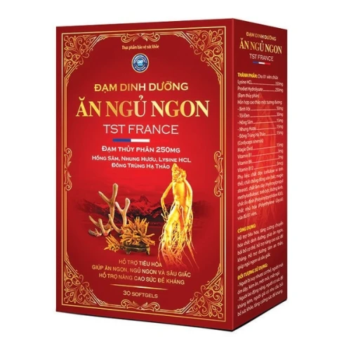 Đạm dinh dưỡng - Ăn ngủ ngon TST France - Giúp tăng cường sức khỏe
