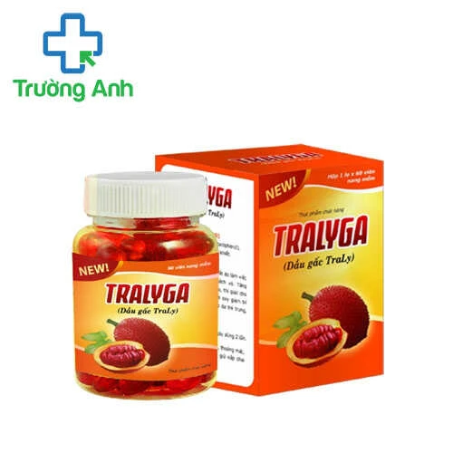 Tralyga (Dầu gấc Traly) - Giúp làm đẹp da và cải thiện thị giác