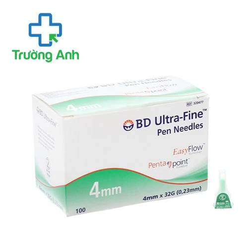 BD Ultra-Fine Pen Needles 4mm - Đầu bút tiêm dùng cho người bệnh tiểu đường