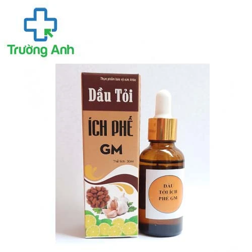 Dầu Tỏi Ích Phế GM - Giúp giảm chứng bệnh về đường hô hấp