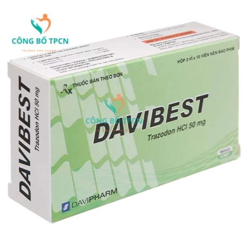Davibest - Thuốc điều trị bệnh trầm cảm hiệu quả của Davipharm