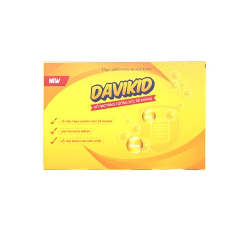 Davikid - Hỗ trợ hệ miễn dịch, tăng cường sức đề kháng cho trẻ