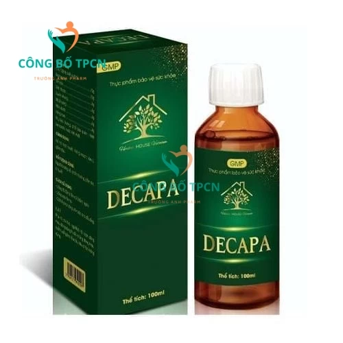 Decapa - Hỗ trợ giảm sưng, phù nề, bầm tím