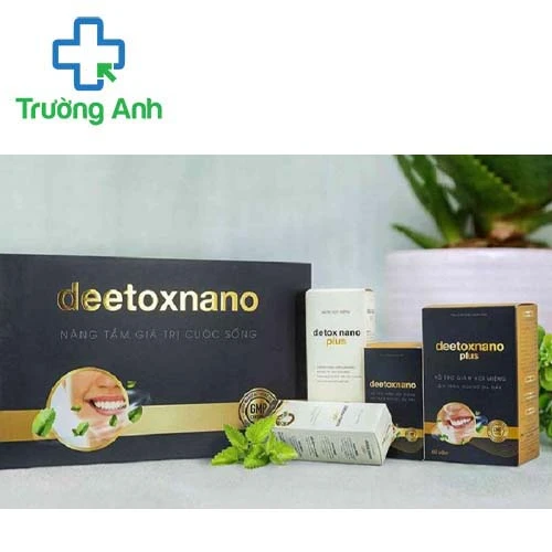 Deetoxnano - Giúp giảm nhiệt, viêm lợi cấp tính, viêm họng