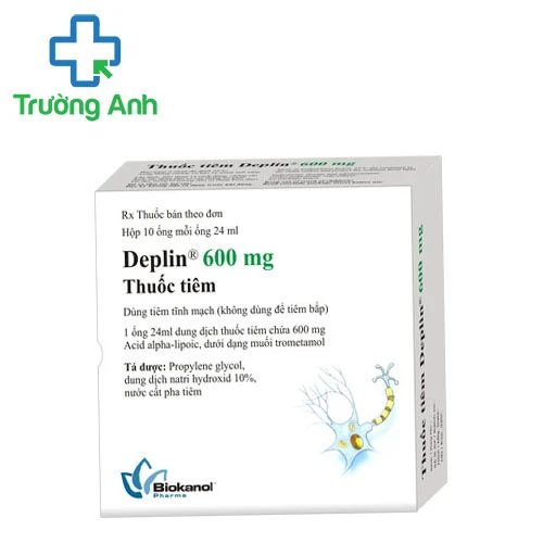 Deplin 600mg (tiêm) - Thuốc điều trị viêm đa dây thần kinh của Đức