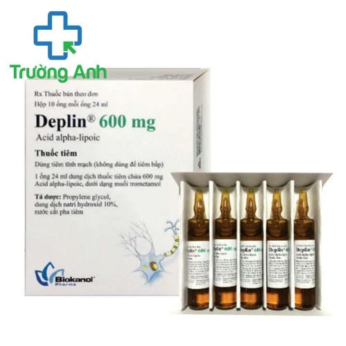 Deplin 600mg (viên) - Điều trị viêm đa dây thần kinh, đái tháo đường
