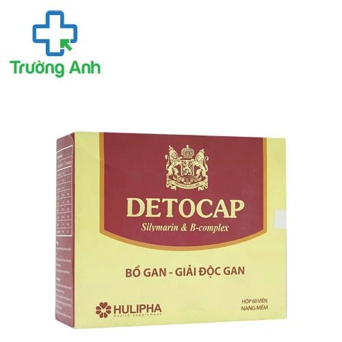 Detocap - Giúp tăng cường chức năng gan, giải độc gan