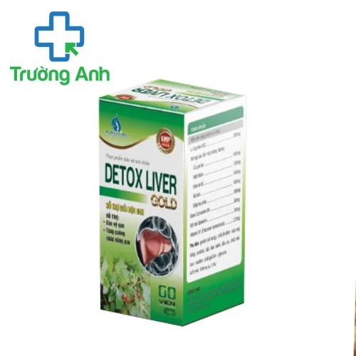 Detox liver gold - Giúp thải độc gan, phục hồi tế bào gan hiệu quả