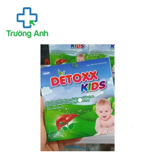 Detoxx Kids – Hỗ trợ tăng cường chức năng gan hiệu quả 