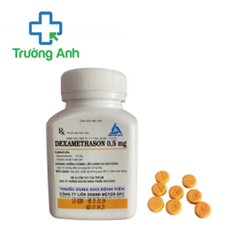Dexamethason 0,5mg Meyer - Thuốc chống viêm hiệu quả