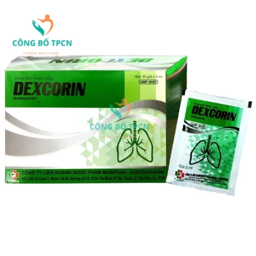 Dexcorin - Giúp tăng cường chức năng đường hô hấp hiệu quả.