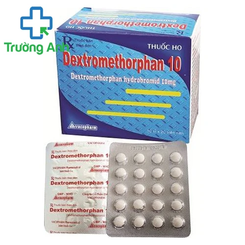 Dextromethorphan 10 Vacopharm - Điều trị triệu chứng ho do họng
