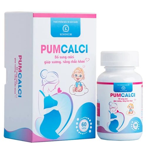 PumCalci - Thực phẩm chức năng  bổ sung canxi cho xương