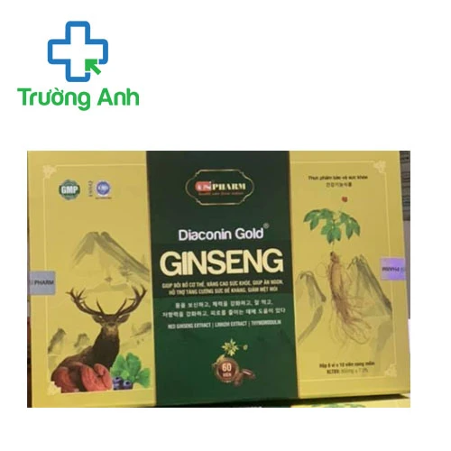 Diaconin gold ginseng – Hỗ trợ tăng cường sức đề kháng