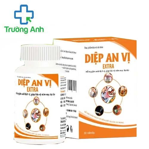 Diệp An Vị Extra - Hỗ trợ giảm nguy cơ viêm loét dạ dày, tá tràng