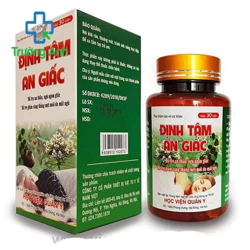 Định tâm an - Hỗ trợ an Thần, ngủ ngon giấc hiệu quả