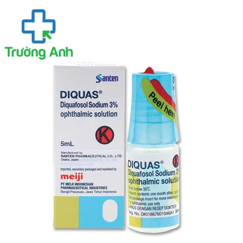 Diquas - Dung dịch nhỏ trị khô mắt hiệu quả của Nhật Bản