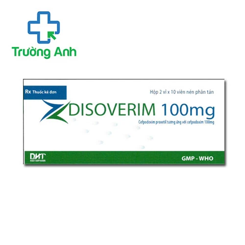 Disoverim 100mg Hataphar - Thuốc điều trị nhiễm khuẩn hiệu quả