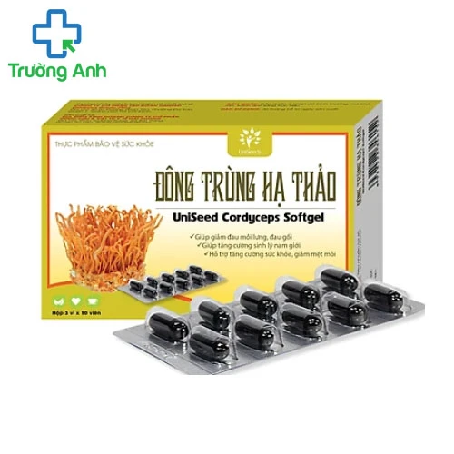 Đông trùng Hạ thảo UniSeed Cordyceps Softgel